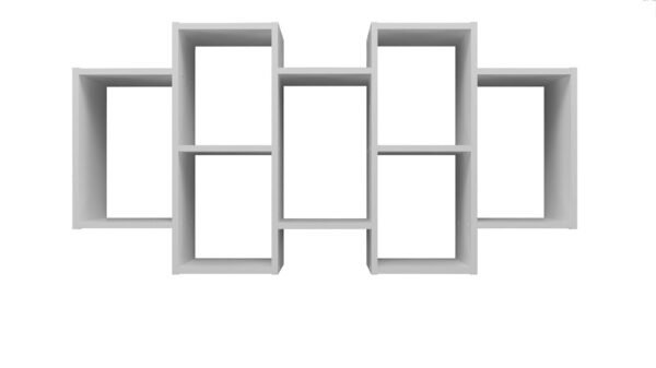 Wandplank BILBAO 7.0 – Wit