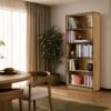 1 Rek R80 – Artisan eiken / Zwart – 5 planken