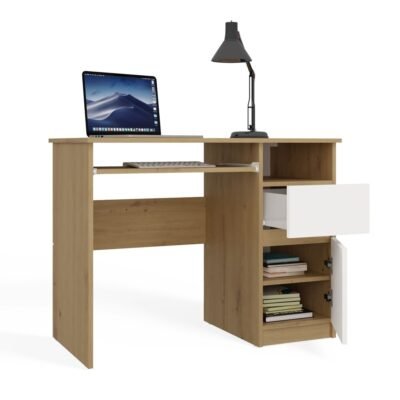 Bureau Komputerowe PORTO – 98,5 × 75 × 51 cm – rechts