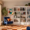 Rek PALERMO – Wit – 1 lade – 4 planken
