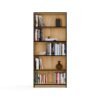 10 Rek R80 – Artisan eiken / Zwart – 5 planken