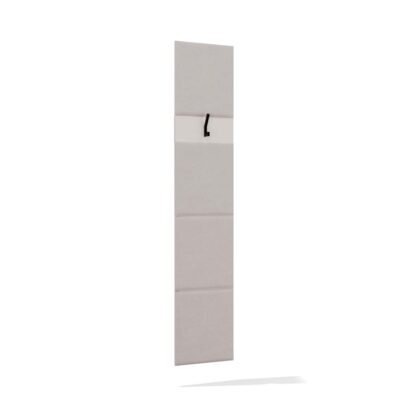 Garderobemeubel HAGA – Kasjmier beige – met beklede zitting