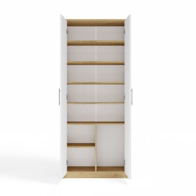 11 Rek OLIV 2D 2 – Artisan eiken / Wit – 2 deuren