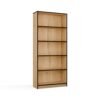 12 Rek R80 – Artisan eiken / Zwart – 5 planken