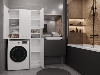 Badkamerkast MARPOL DD – Wit