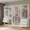 13 Garderobemeubel Moduowa OPENO – Wit