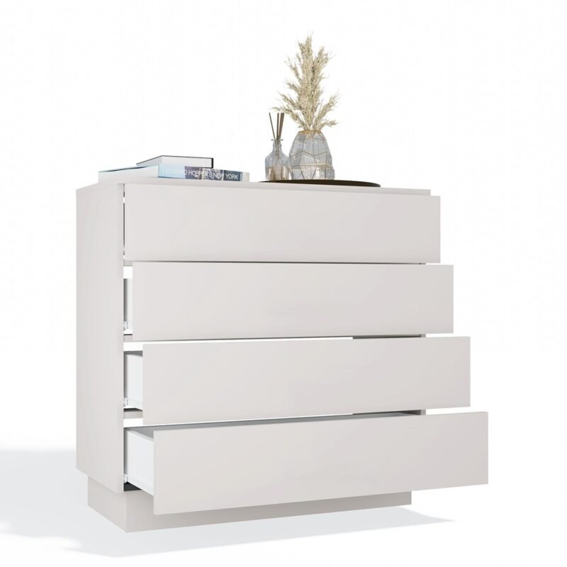 Dressoir AMBER 4S – Kasjmier beige – 4 laden
