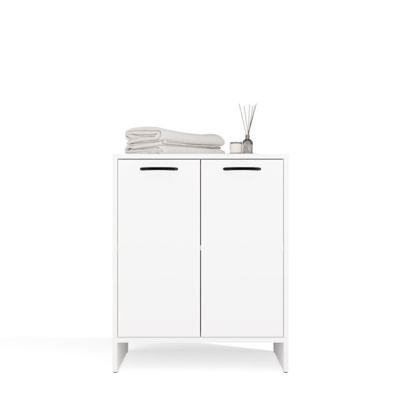 Wastafelmeubel NINA 2DUM – 2 deuren – met wastafel