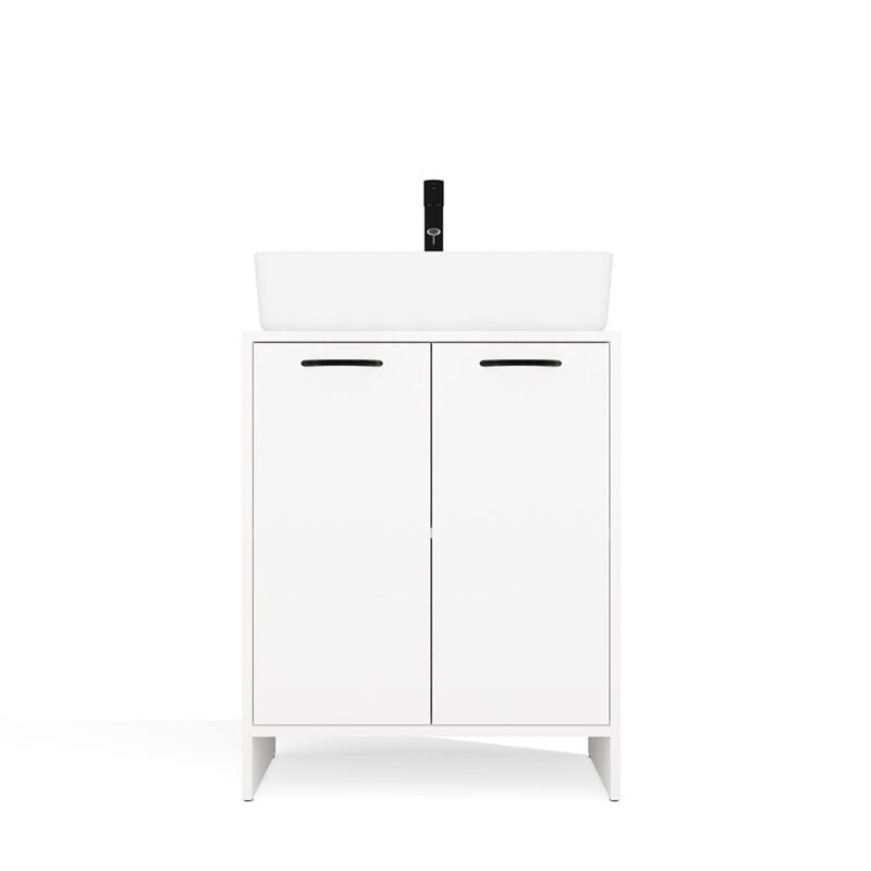 Wastafelmeubel NINA 2DUM – 2 deuren – met wastafel