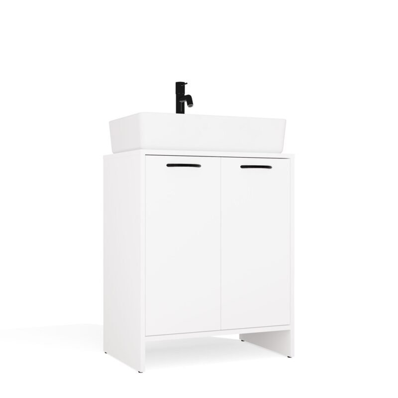 Wastafelmeubel NINA 2DUM – 2 deuren – met wastafel