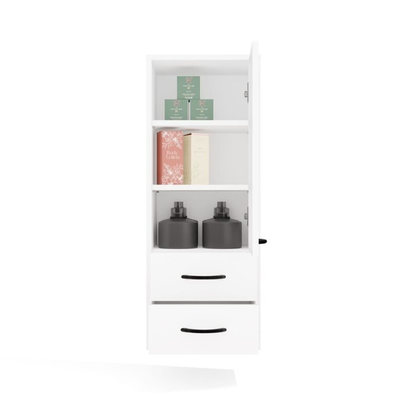 Badkamerkast NINA W1D2S – 2 laden – hangend