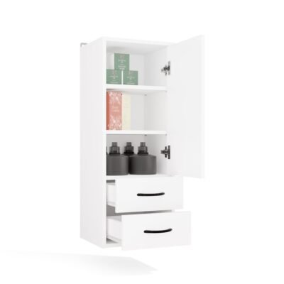 175 Badkamerkast NINA W1D2S – 2 laden – hangend