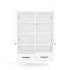 186 Badkamerkast NINA W2D2P2S – 2 laden – 2 deuren – 8 planken – hangend