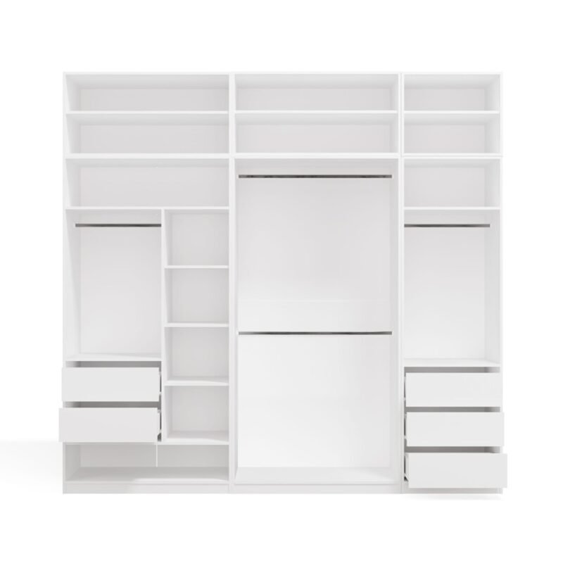 Garderobemeubel Moduowa OPENO – Wit