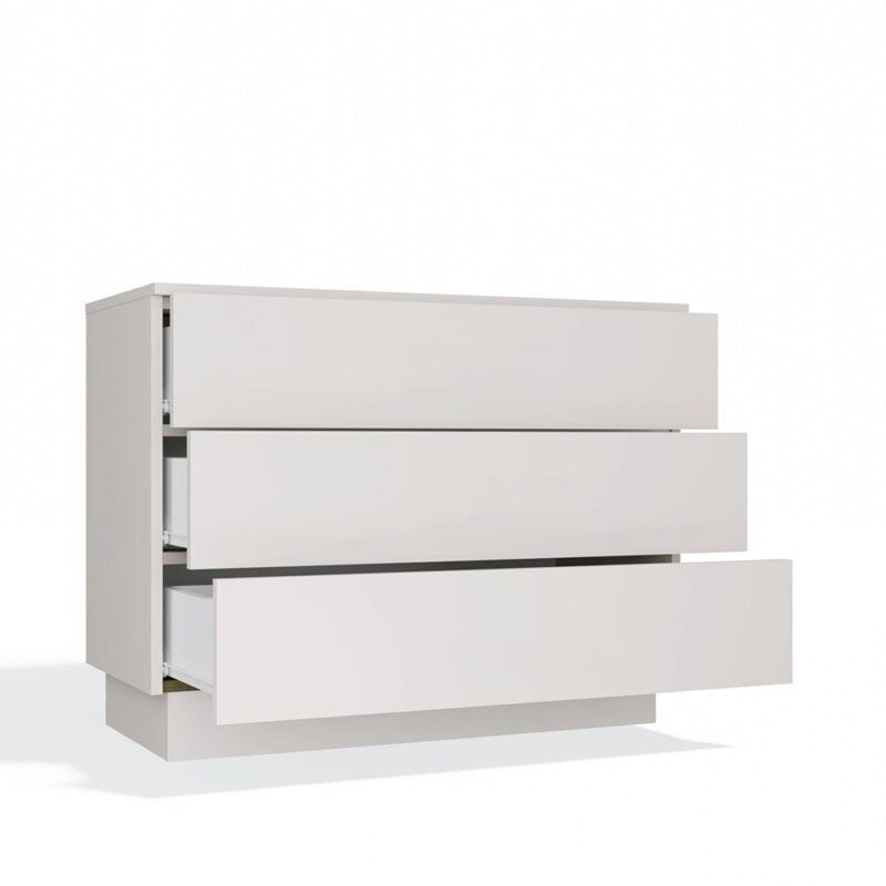 Dressoir AMBER 3S – Kasjmier beige – 3 laden
