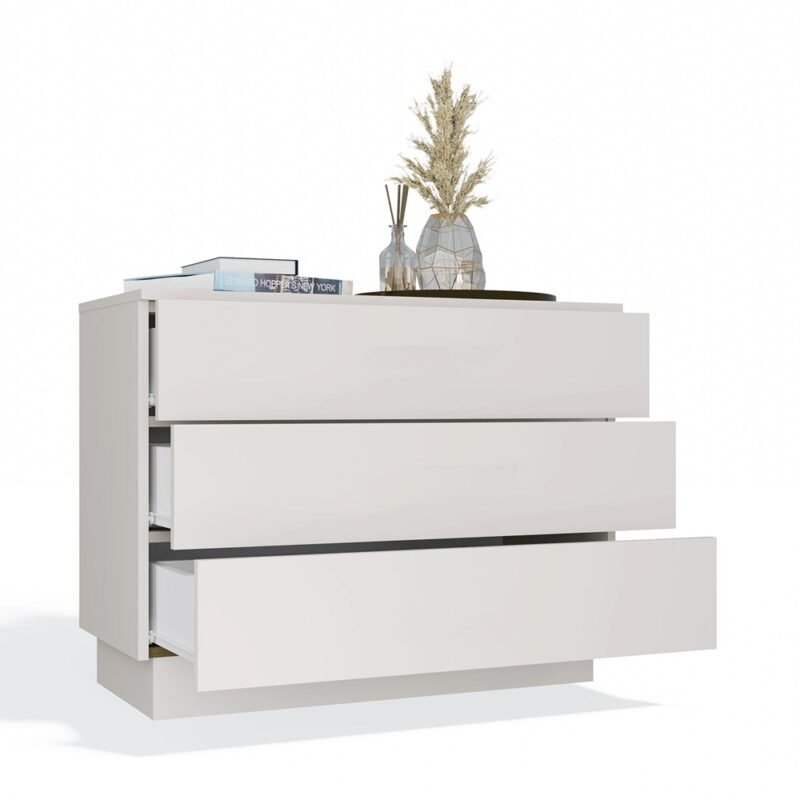 Dressoir AMBER 3S – Kasjmier beige – 3 laden