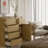 1D5SARTISAN13 Dressoir 1D5S – Artisan eiken – 5 laden – 1 deur