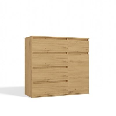1D5SARTISAN7 Dressoir 1D5S – Artisan eiken – 5 laden – 1 deur
