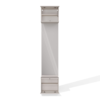 1lus1 Garderobemeubel HAGA 1L – 238 × 50 × 35 cm – Kasjmier beige