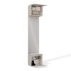 1lus4 Garderobemeubel HAGA 1L – 238 × 50 × 35 cm – Kasjmier beige