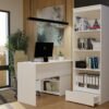 Rek PALERMO – Wit – 1 lade – 4 planken