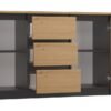 20-st-open-2 Dressoir COSTA 1D3S/2D3S BA – Artisan eiken / Antraciet