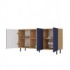 20-st0012 Dressoir KAMA 3D/K ARISAN GRANAT