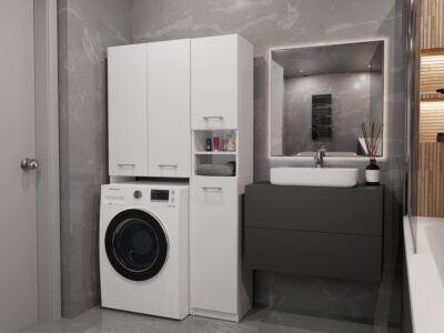 Badkamerkast MARPOL DD – Wit