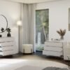Dressoir AMBER 4S – Kasjmier beige – 4 laden