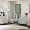 Dressoir AMBER 3S – Kasjmier beige – 3 laden