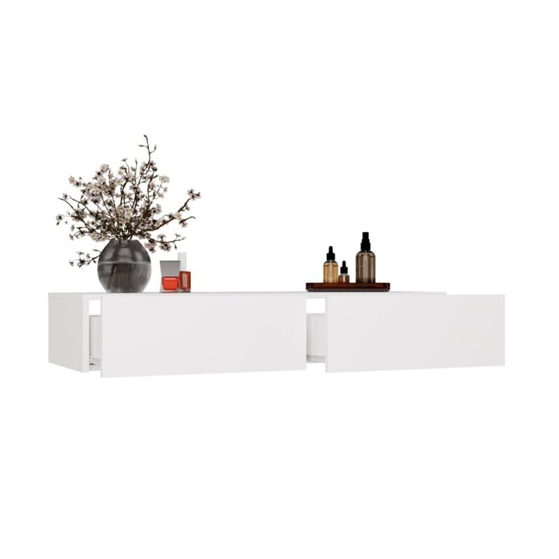24 Kaptafel MIKA – 110 cm – 2 laden – hangend