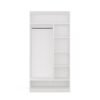 25 Garderobemeubel Moduowa OPENO – Wit