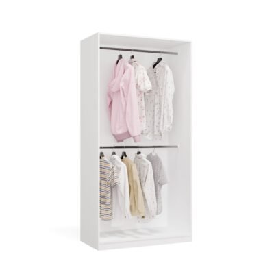 26 Garderobemeubel Moduowa OPENO – Wit