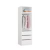 Garderobemeubel Moduowa OPENO – Wit