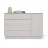 Dressoir AMBER 1D4S – Kasjmier beige – 4 laden – 1 deur