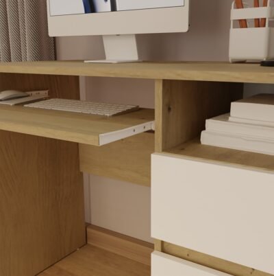 Bureau Komputerowe PORTO – 98,5 × 75 × 51 cm – rechts