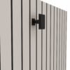 36 Wastafelmeubel TIGO 80 2S – Kasjmier – geribbeld front – met wastafel