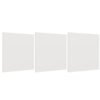 Rek MALAX 3x3 H – 110 × 110 cm – Wit – 3 deuren