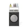 55 Wasmachinekast NINA NP – 2 planken – met opbergruimte