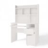 Bureau PORTO – Mat wit / Wit – rechts – met opzetstuk
