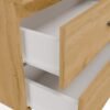 Wastafelmeubel NEL 80 – 2 laden – hangend – met wastafel