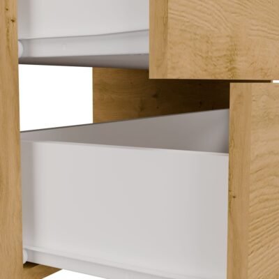 Wastafelmeubel NEL 80 – 2 laden – hangend – met wastafel