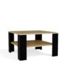 8 Tafel SQUARE – Artisan eiken / Zwart