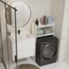 8 Wasmachinekast NINA NP – 2 planken – met opbergruimte
