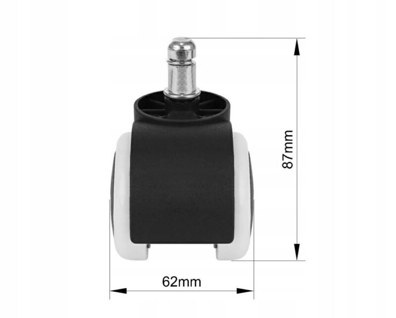 9054e9a14fb78a9e90b807672cf6 Meubelaccessoire KÓŁKAGUM – Wit / Zwart