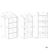 ALMAKomodaWymiary Dressoir ALMA