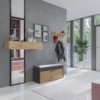 Artisan_antracyt-white Schoenenkast Parma