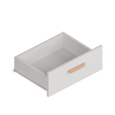 BBRY4 Dressoir OLYMPO 2D3S – 150 cm – Artisan eiken / Wit – 3 laden – 2 deuren