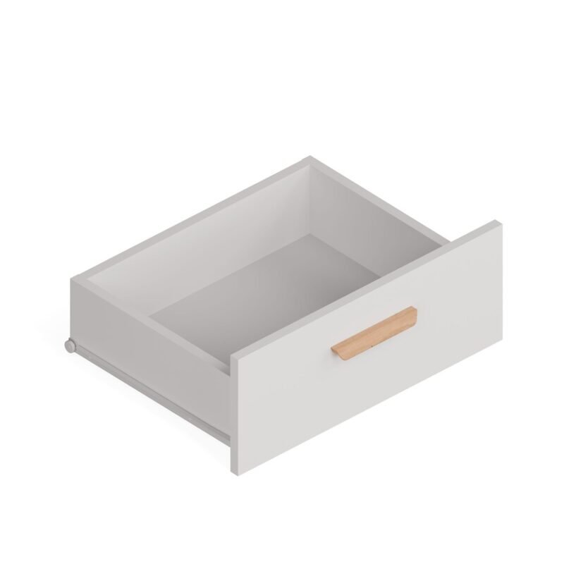 Dressoir OLYMPO 2D3S – 150 cm – Artisan eiken / Wit – 3 laden – 2 deuren