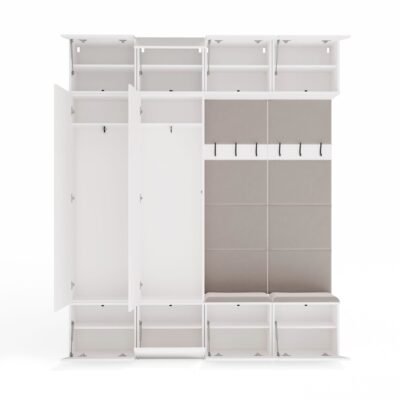 BRYY1 Garderobemeubel HAGA IV 2Sz2W